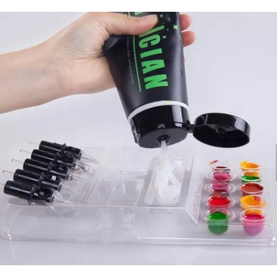 Tacka na tusze Microblading 10 sztuk cartridge farbę