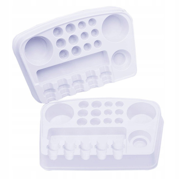 Jednorazowe tacki podstawki na tusz pigment farbę do Tatuażu 12 sztuk